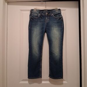 Silver Jeans/Super Stretch/Mid-Capri